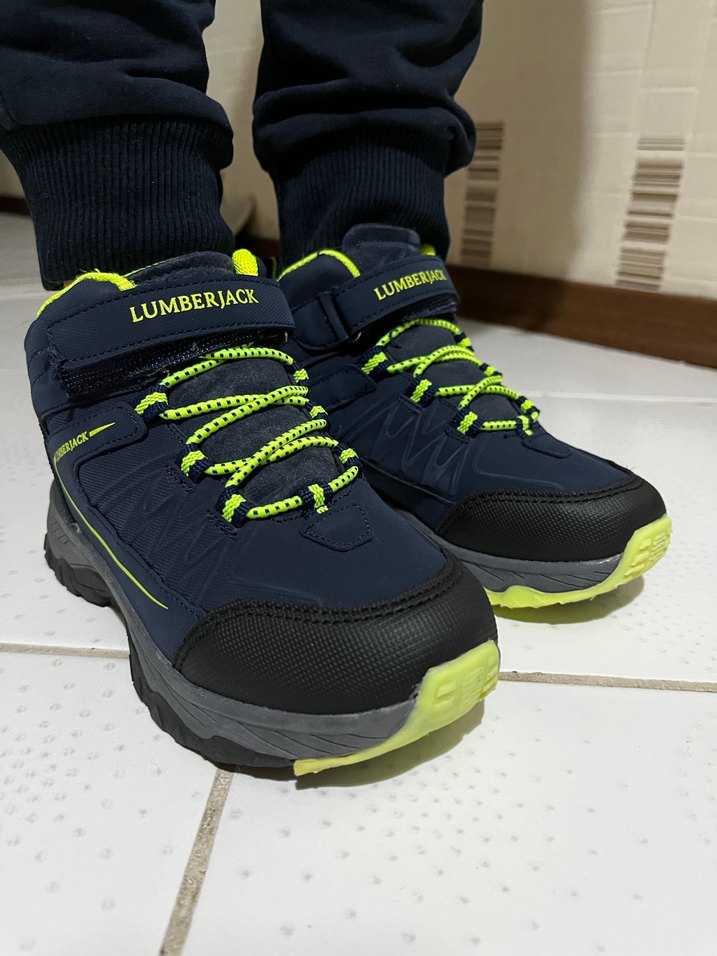 Sarı Detaylı Erkek Çocuk Street Wear Bot - Görsel 4