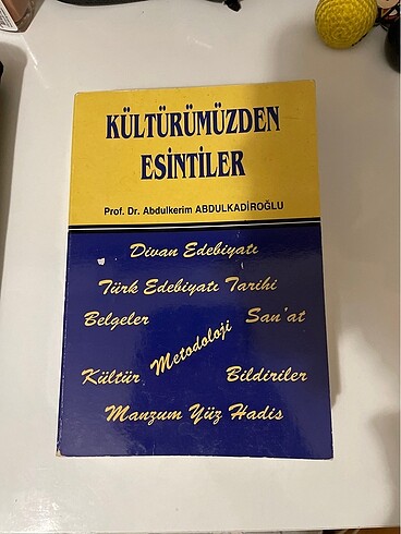 Kültürümüzden Esintiler