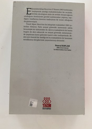 Beden Sosyal Güvenlik Üzerine Yazılar