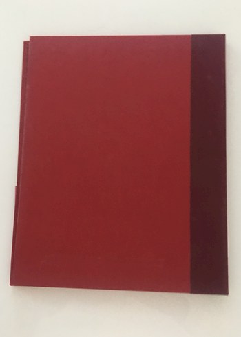  Beden Bordo Deri Kapaklı Defter