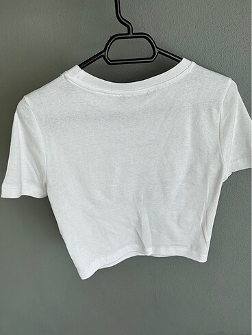 xs Beden Trendyolmilla Beyaz Crop Tshirt