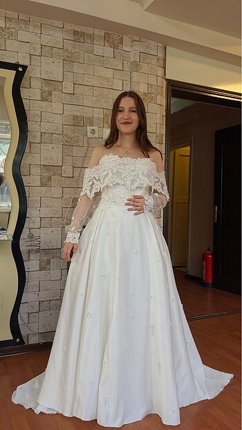 A kesim gelinlik