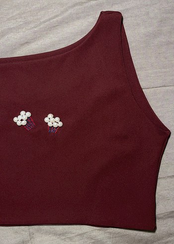 Bordo crop bluz