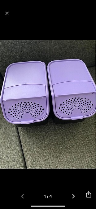 Tupperware patates soğan