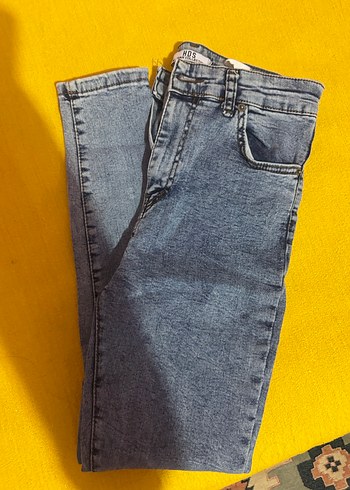Kot Dar Kesim Kadın Denim Jean - Görsel 3