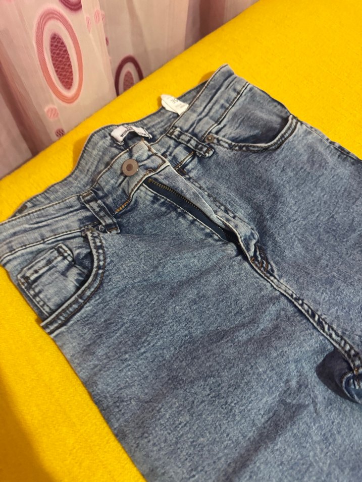 Kot Dar Kesim Kadın Denim Jean - Görsel 2