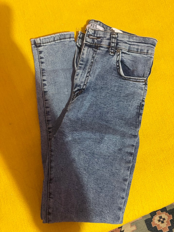 Kot Dar Kesim Kadın Denim Jean - Görsel 3