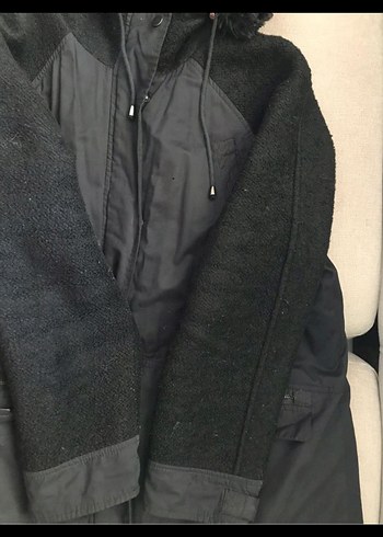 Mavi Jeans Mavi marka İçi Kürklü Siyah Kadın Kışlık Mont
