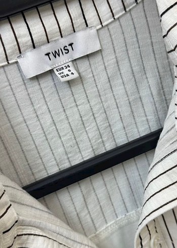 Twist Twist marka XS-Ekru -Kadın Gömlek.. M-L bedene daha uyumlu olur