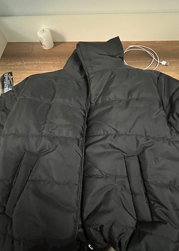 Kadın Siyah Kapitone Midi Kışlık Mont - Görsel 2