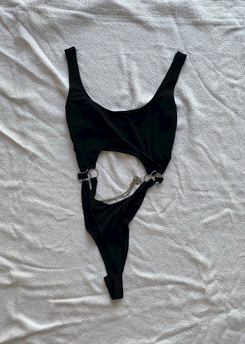 Siyah Tokalı Kadın bluz - Görsel 3