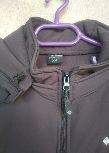xxl Beden kahverengi Renk Columbia Unisex Fermuarlı Rüzgarlık