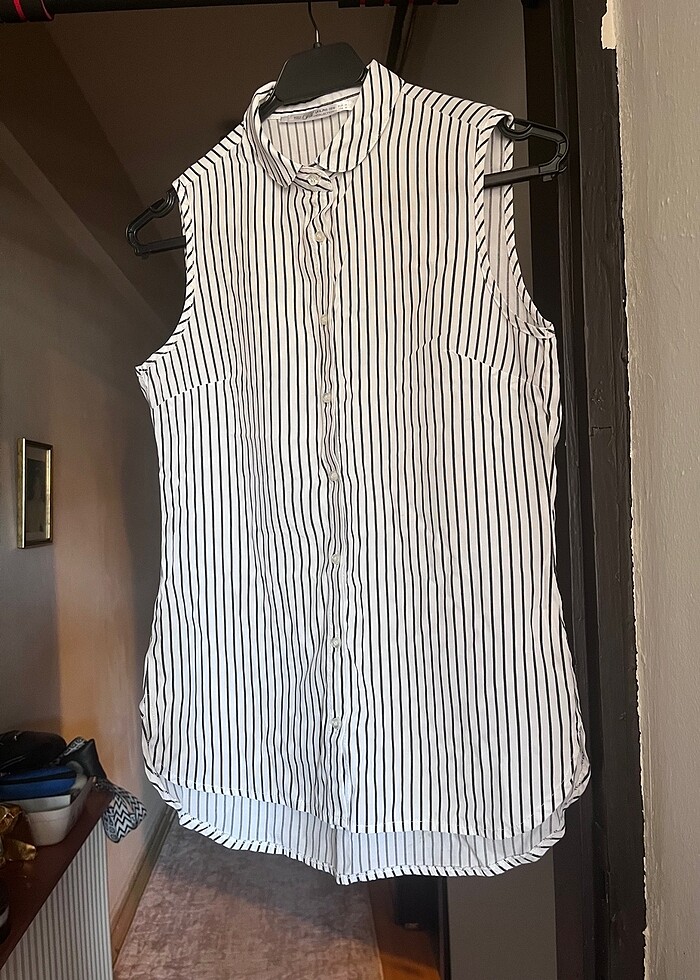 Sıfır kol gömlek - Görsel 3