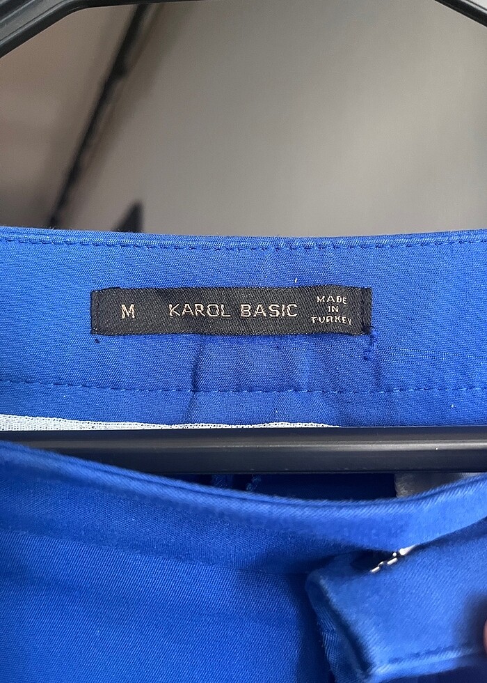 Mavi Kumaş Pantolon - Görsel 3