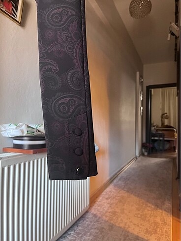 38 Beden Etnik Desenli Kumaş Pantolon
