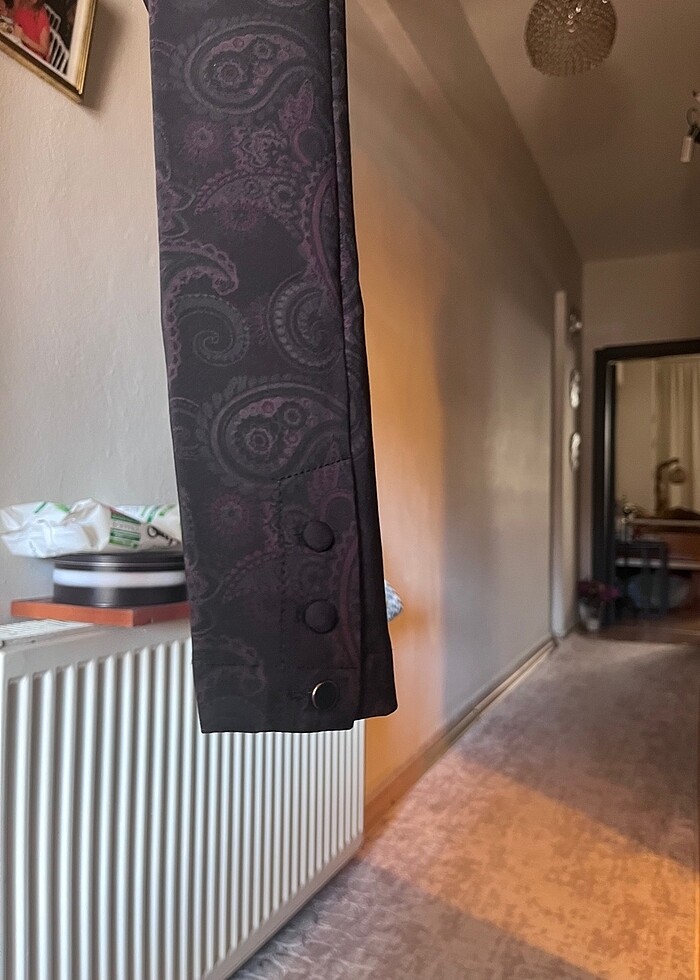 Etnik Desenli Kumaş Pantolon - Görsel 3