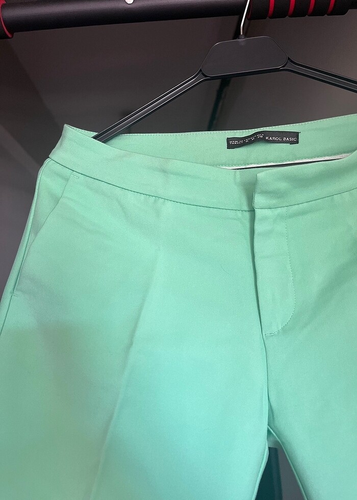 Açık Yeşil Pantolon - Görsel 3