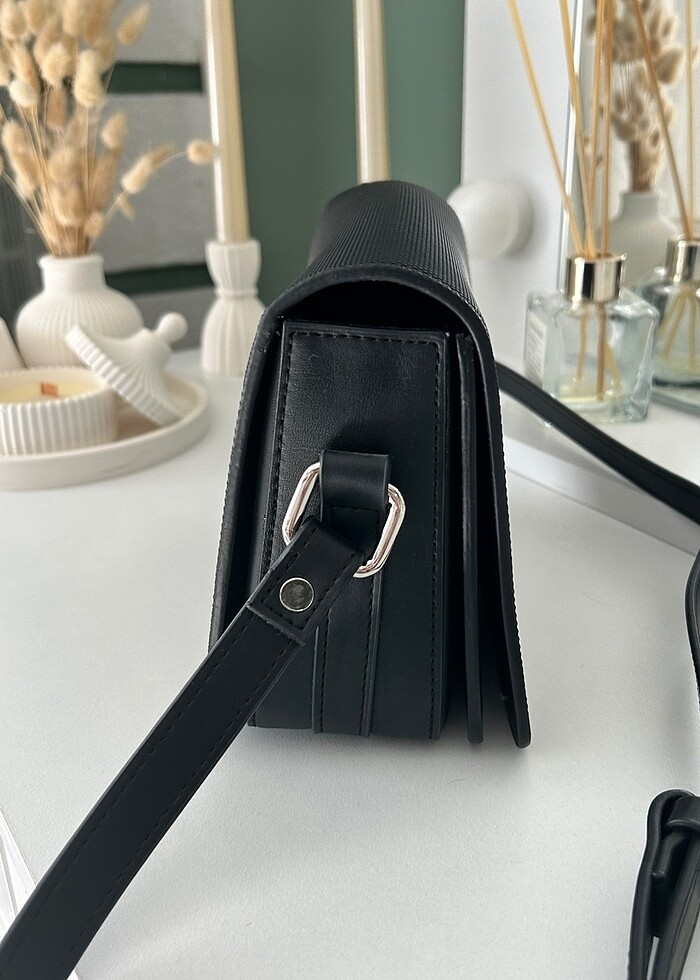 Orijinal U.S polo Assn. siyah kadın çanta - Görsel 4