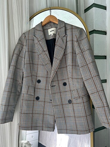 34 Beden Koton blazer ceket