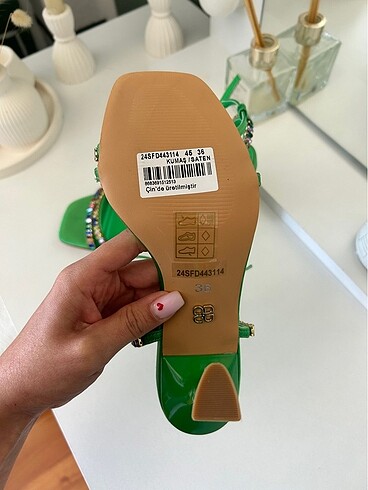 Derimod topuklu sandalet - Görsel 5