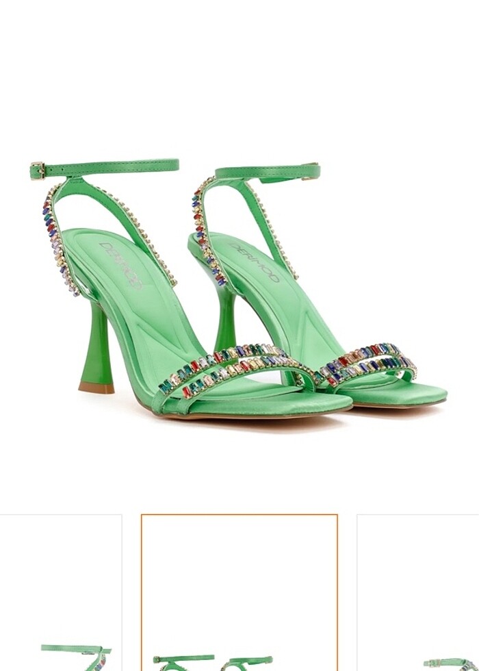 Derimod topuklu sandalet - Görsel 2