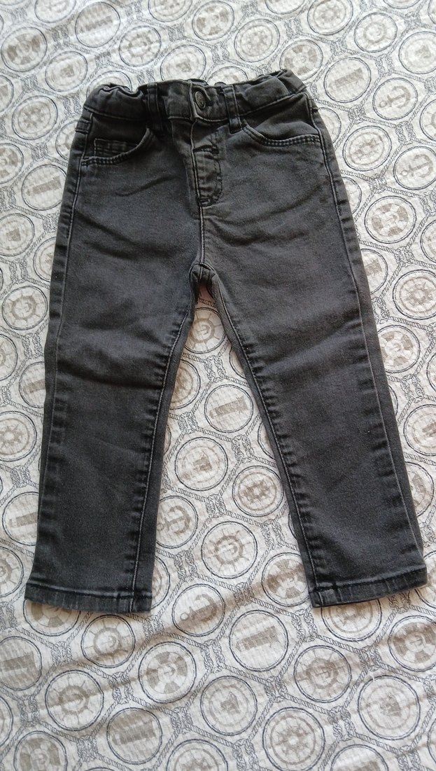 Erkek Çocuk Gri Denim Pantolon - Görsel 2