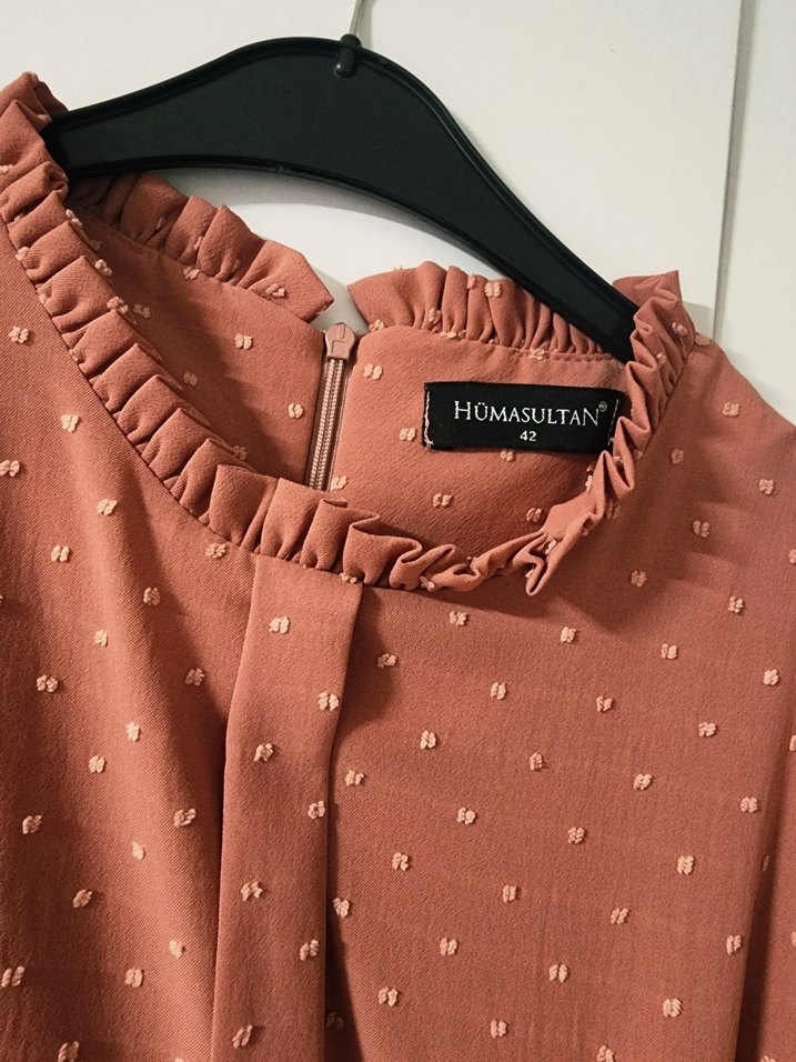 Bej Uzun Keten Elbise, Pilili, Bohem Stil - Görsel 4