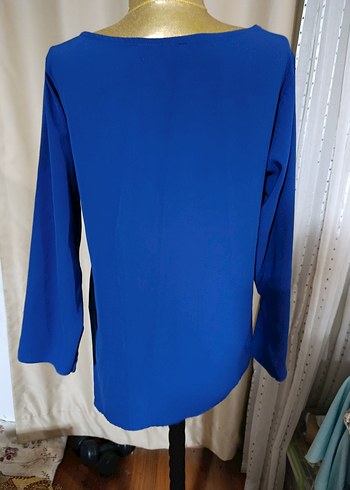 Mavi Uzun Kollu Tunik - Görsel 2