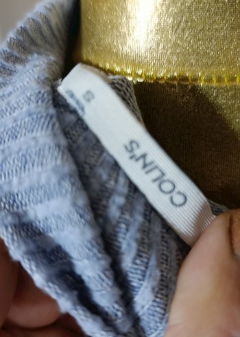 Gri Kadın Boğazlı Örgü Kazak - Görsel 3