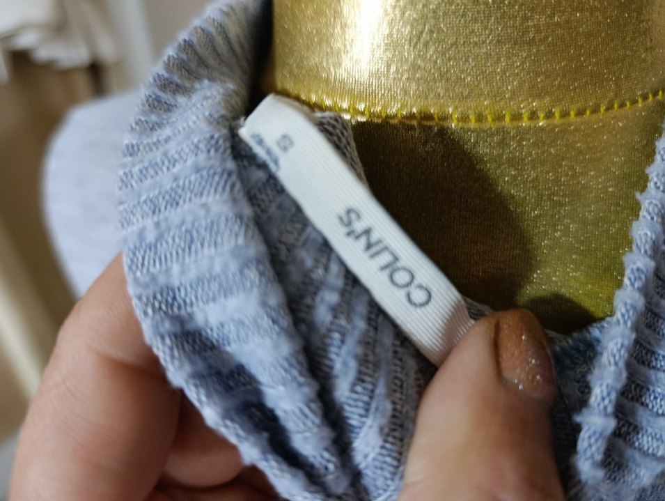 Gri Kadın Boğazlı Örgü Kazak - Görsel 3