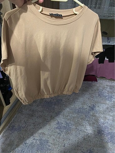 Trendyol kahve crop
