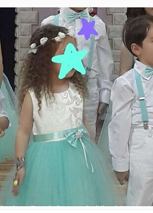 Kız çocuk tüllü elbise