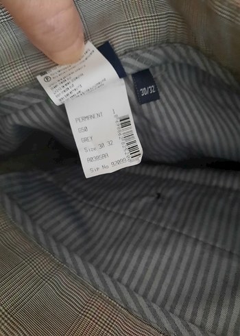30 Beden camel Renk Bej Regular Fit Erkek Pantolon