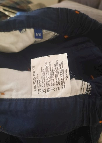 11-12 Yaş Beden lacivert Renk Lacivert Bol Kesim Kargo Pantolon