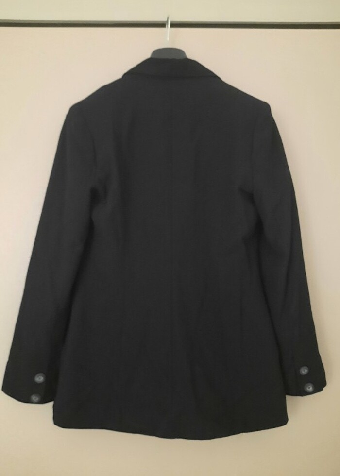 siyah klasik blazer ceket - Görsel 2