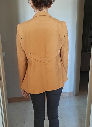 Hardal Blazer Ceket - Görsel 6