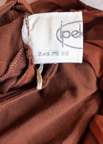 Straplez Drapeli Cıvıl Cıvıl Şifon Elbise - Görsel 9