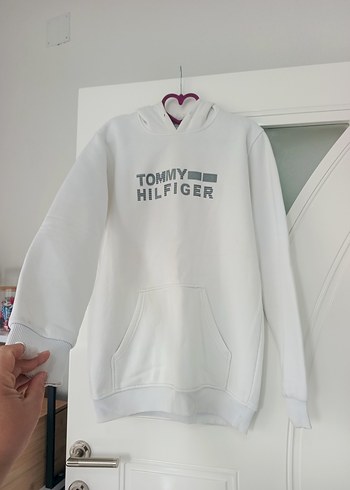 Tommy Hilfiger Gri Baskılı Erkek Sweatshirt - Görsel 4