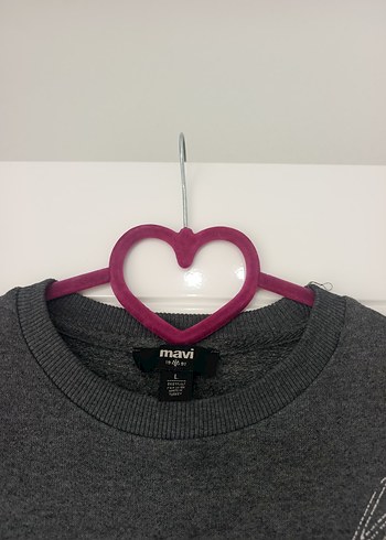 Gri erkek Baskılı Oversize Sweatshirt - Görsel 6