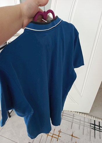 Erkek Lacivert Polo Yaka Tişört - Görsel 5