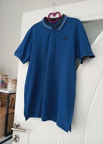 Erkek Lacivert Polo Yaka Tişört - Görsel 2