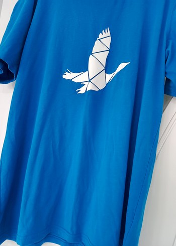 Mavi Baskılı  Tişört - Görsel 6