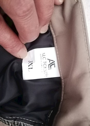 Diğer Gri Fermuarlı Rahat Kesim Erkek Pantolon