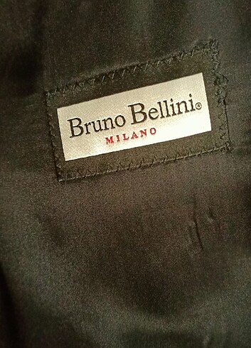 46 Beden siyah Renk Bruno bellini erkek ceket 56/6 drop