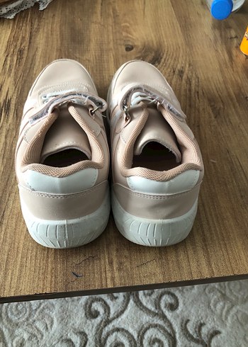 32 Beden ten rengi Renk Pudra renk Kız Çocuk Spor Ayakkabı Velcro