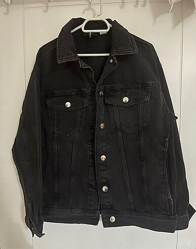 H&M Hm vintage siyah kot ceket