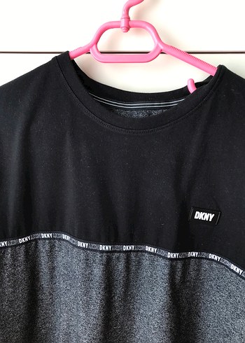 Gri Siyah Pamuklu Erkek Tişört - Görsel 2