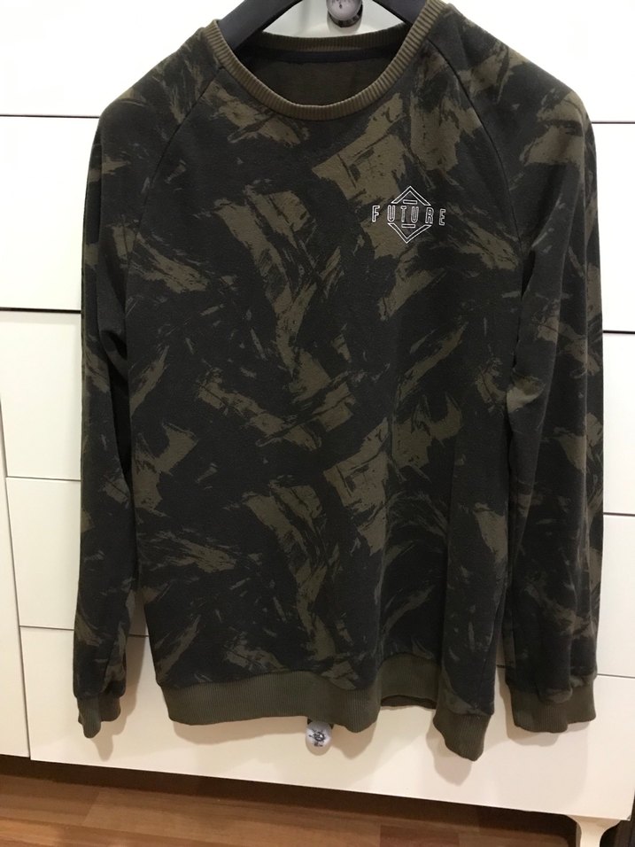 Erkek Sweatshirt kamuflaj desenli - Görsel 2