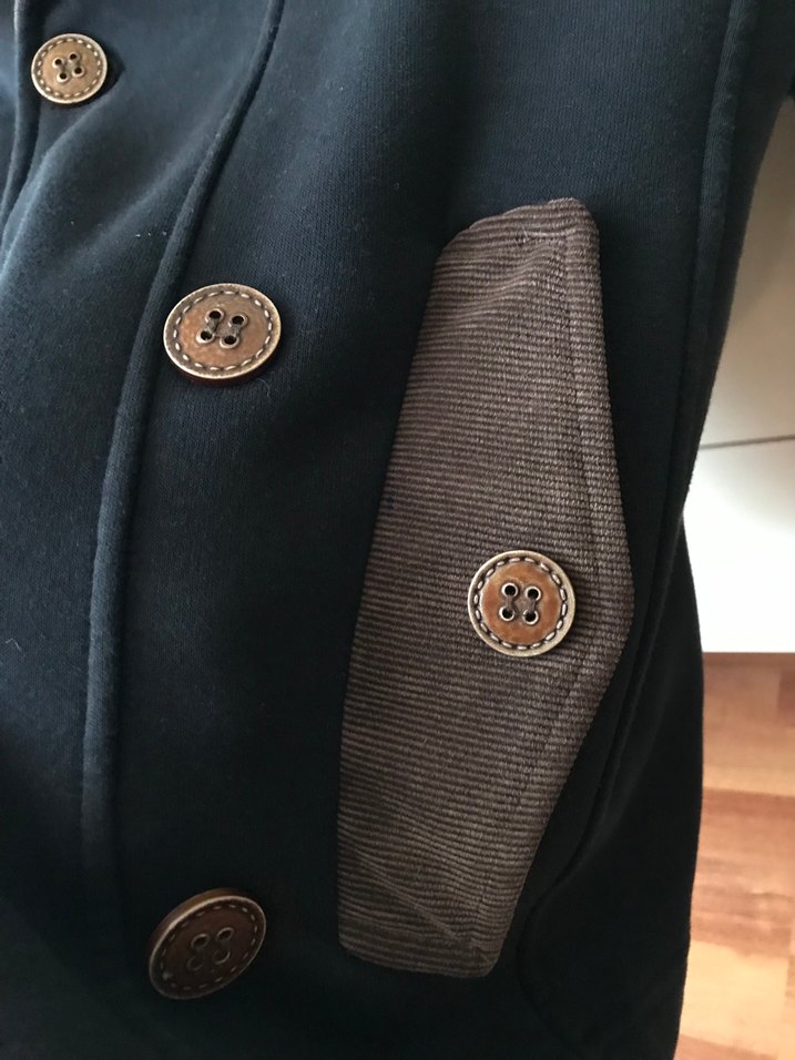 Düğmeli Kahverengi çeket - Görsel 4