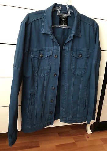 Lacivert Kot çeket - Görsel 3